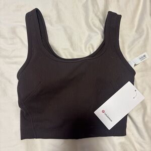Lululemon Brown Ribbed Tank Top